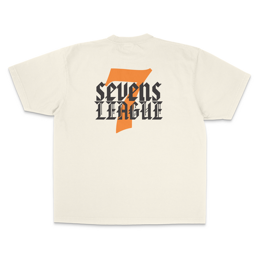 Sevens League X HPC Market Jersey Tee | Cream