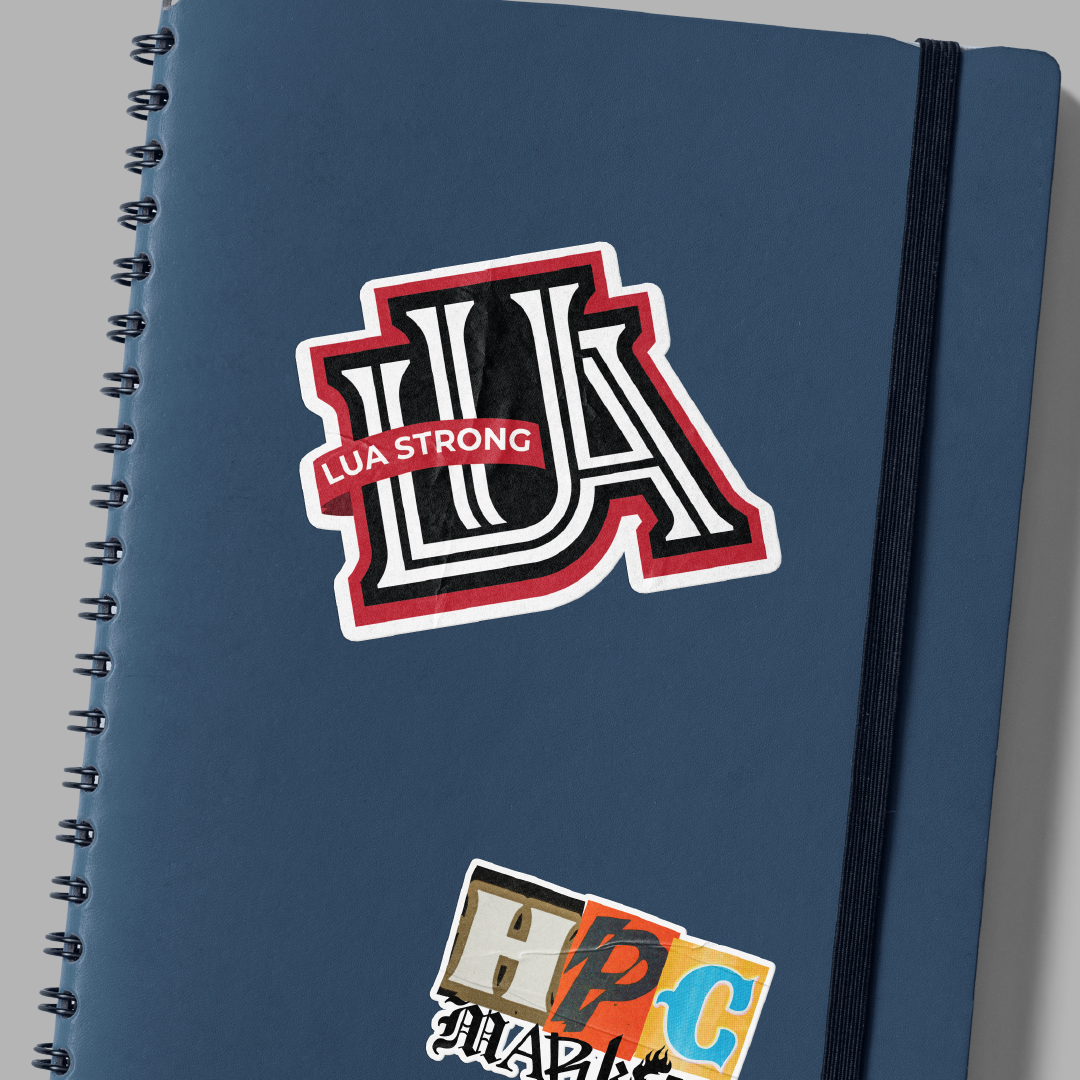 Lua Strong Donation Sticker