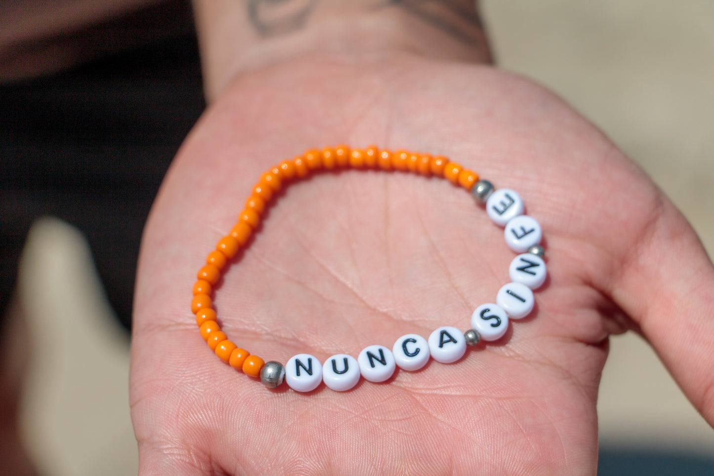 Nunca Sin Fe Donation Bracelet